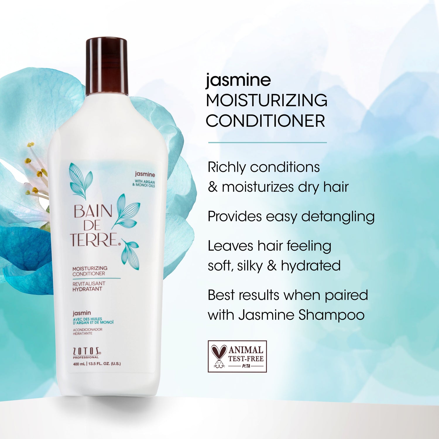 Bain de Terre® Moisturizing Conditioner, Jasmine