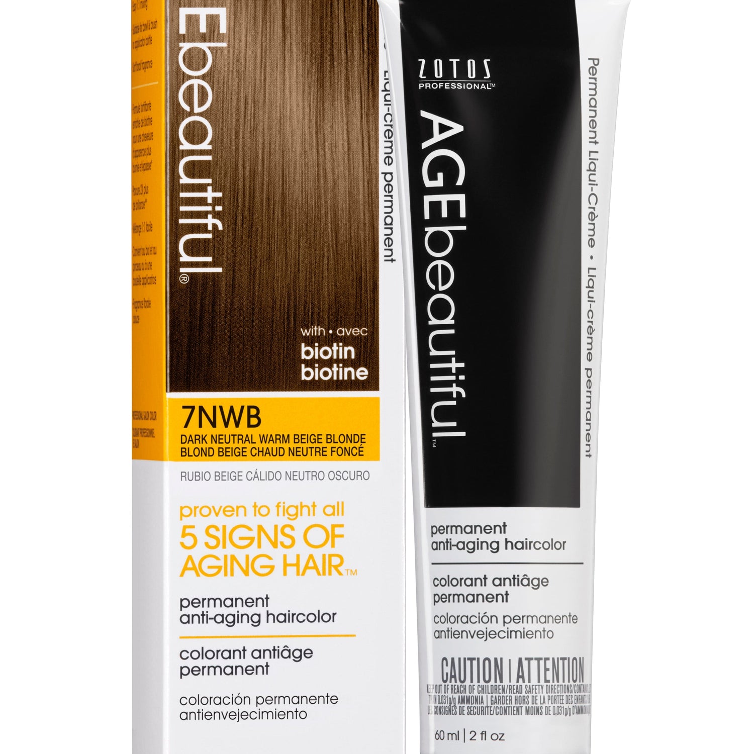 AGEbeautiful® Anti-Aging 100% Gray Coverage Liqui-Crème - NWB