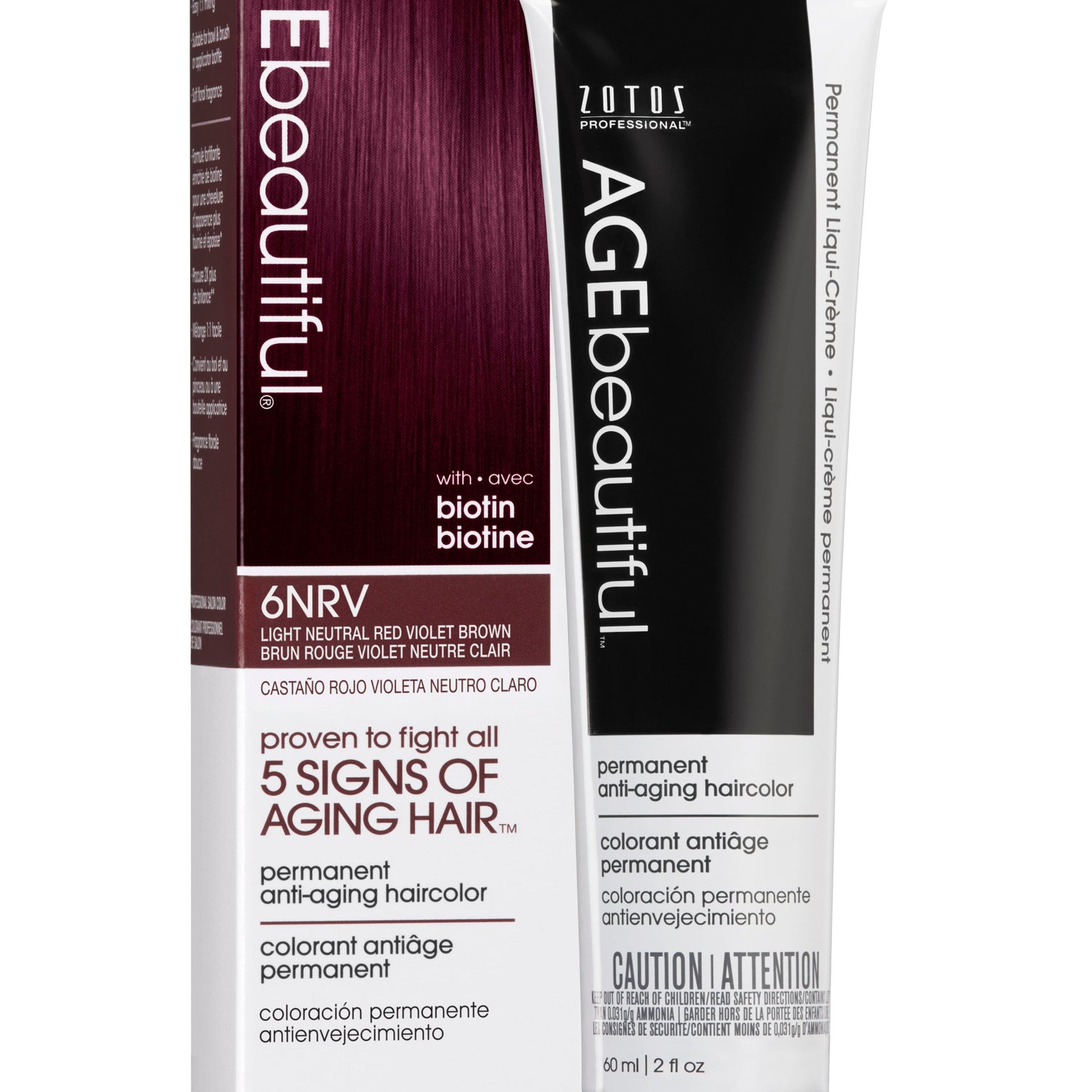 AGEbeautiful® Anti-Aging 100% Gray Coverage Liqui-Crème - NRV