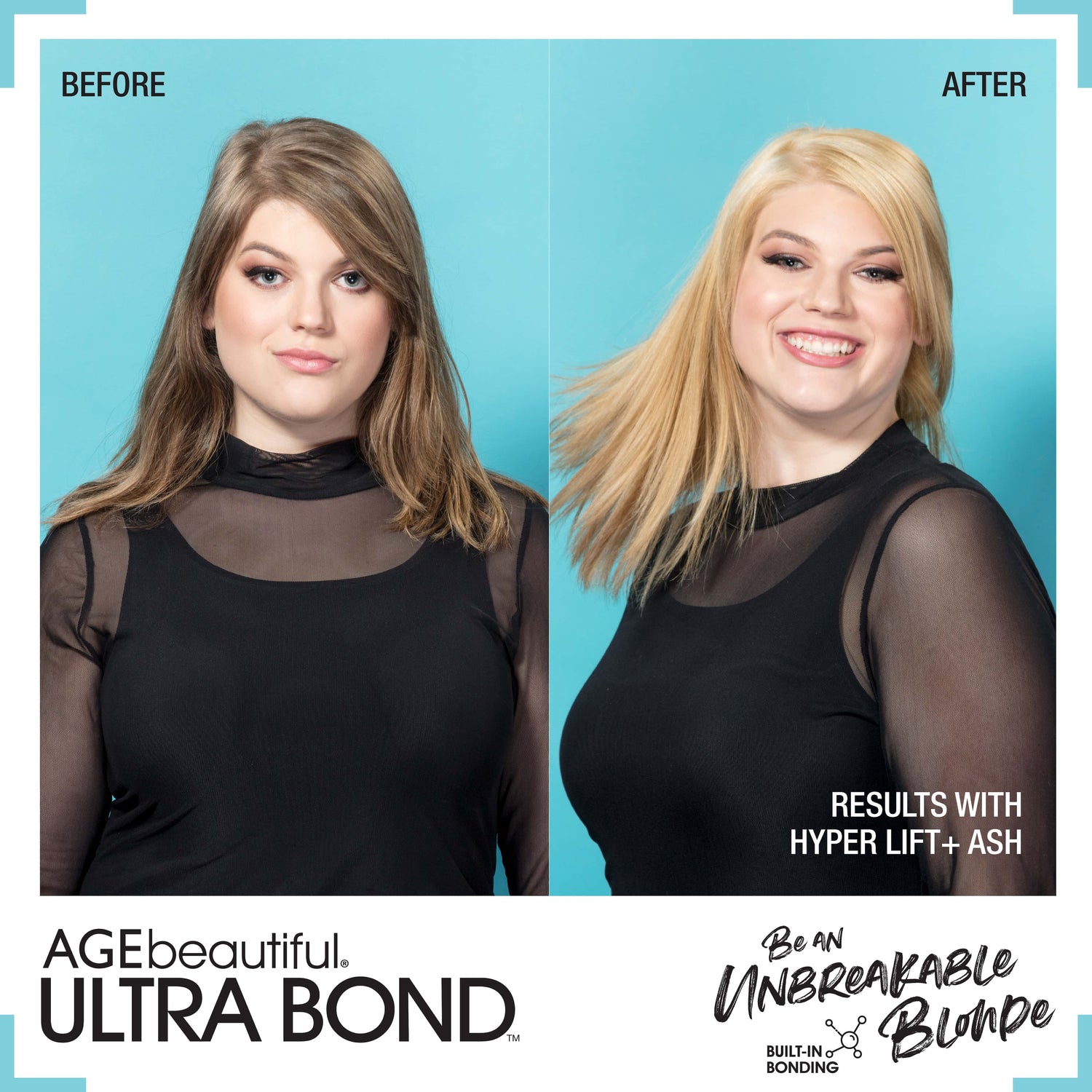 ULTRA BOND™ Hyper-Lift Blonde Lifts & Tones - ASH to Neutralize unwanted Gold Tones - 2 oz