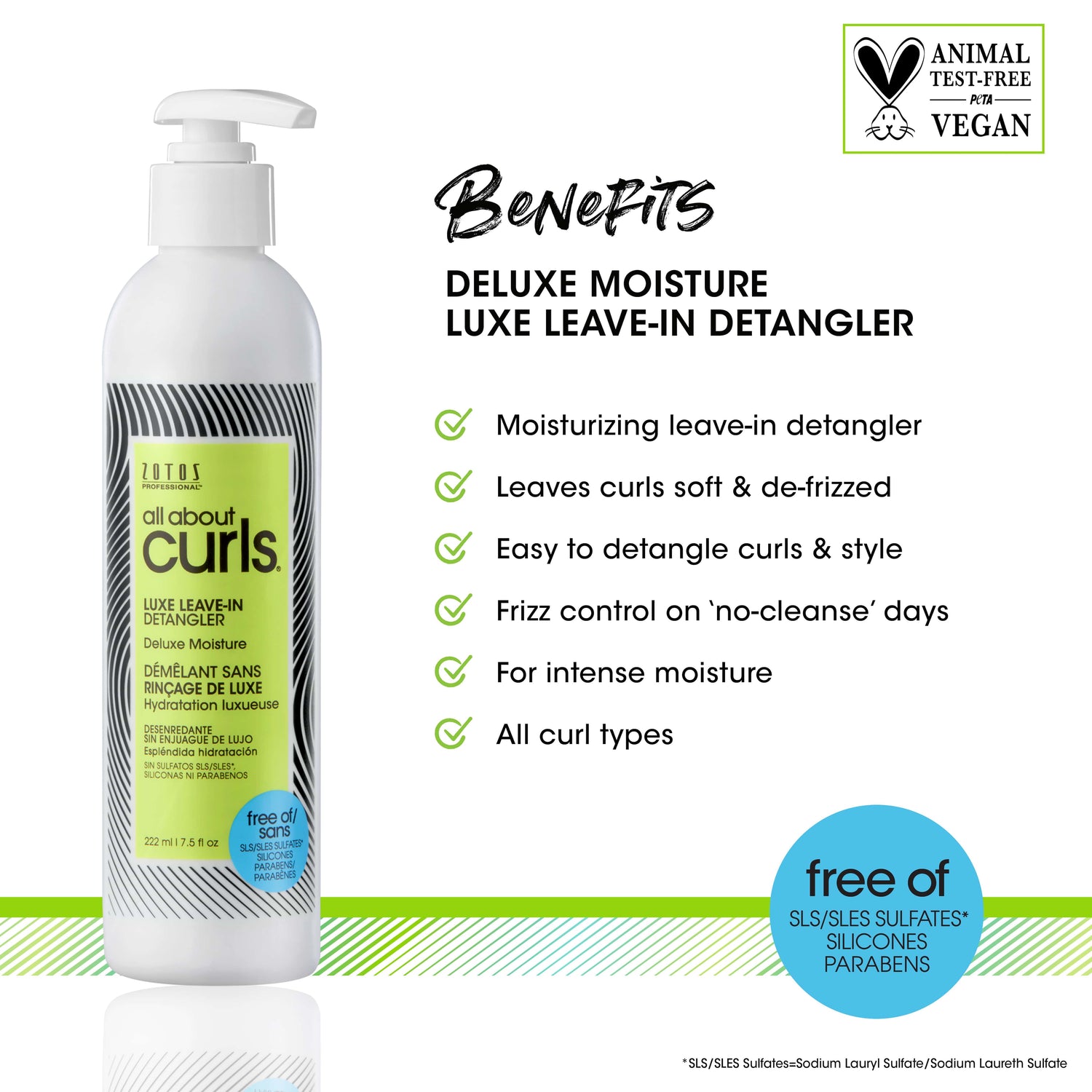 All About Curls® Luxe Leave-In Detangler
