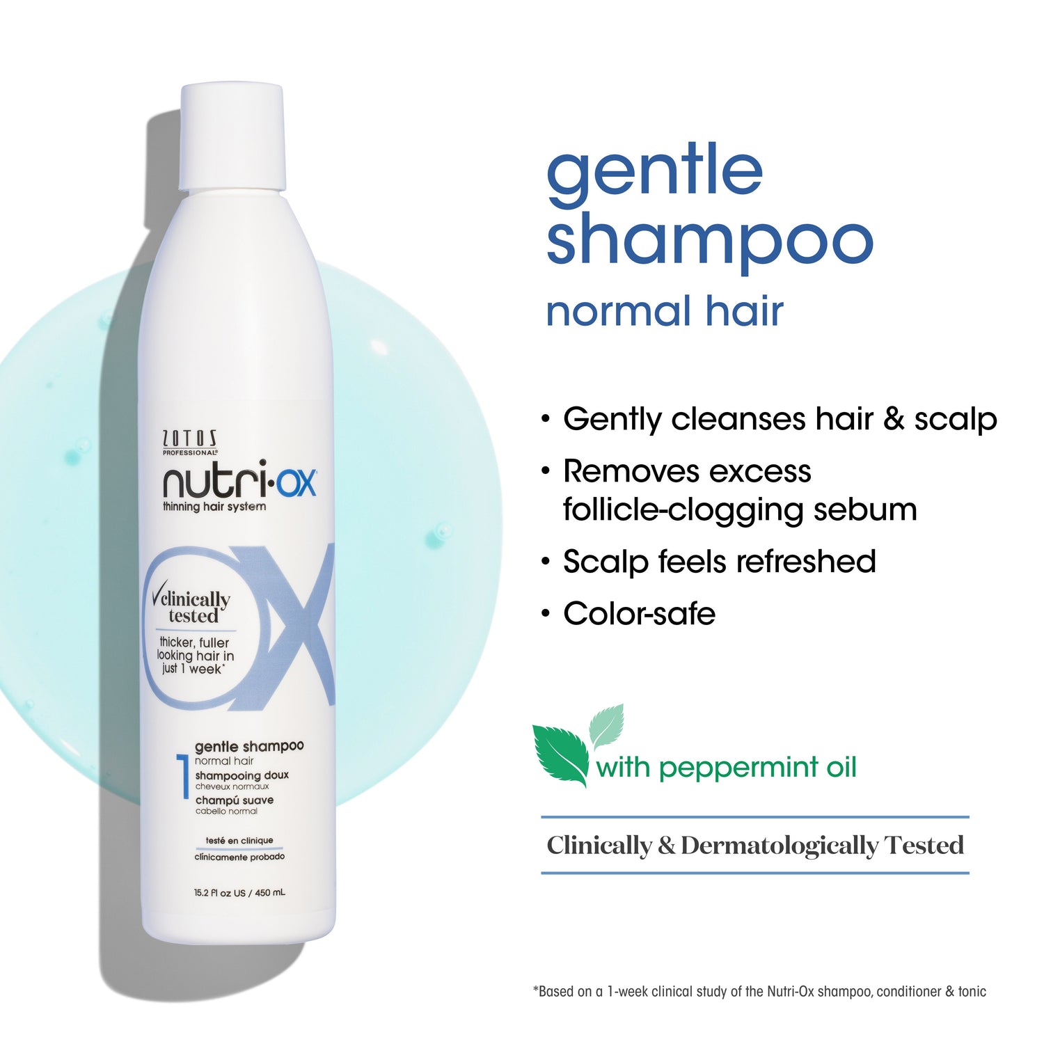 Nutri-Ox® Gentle Shampoo - Normal Hair