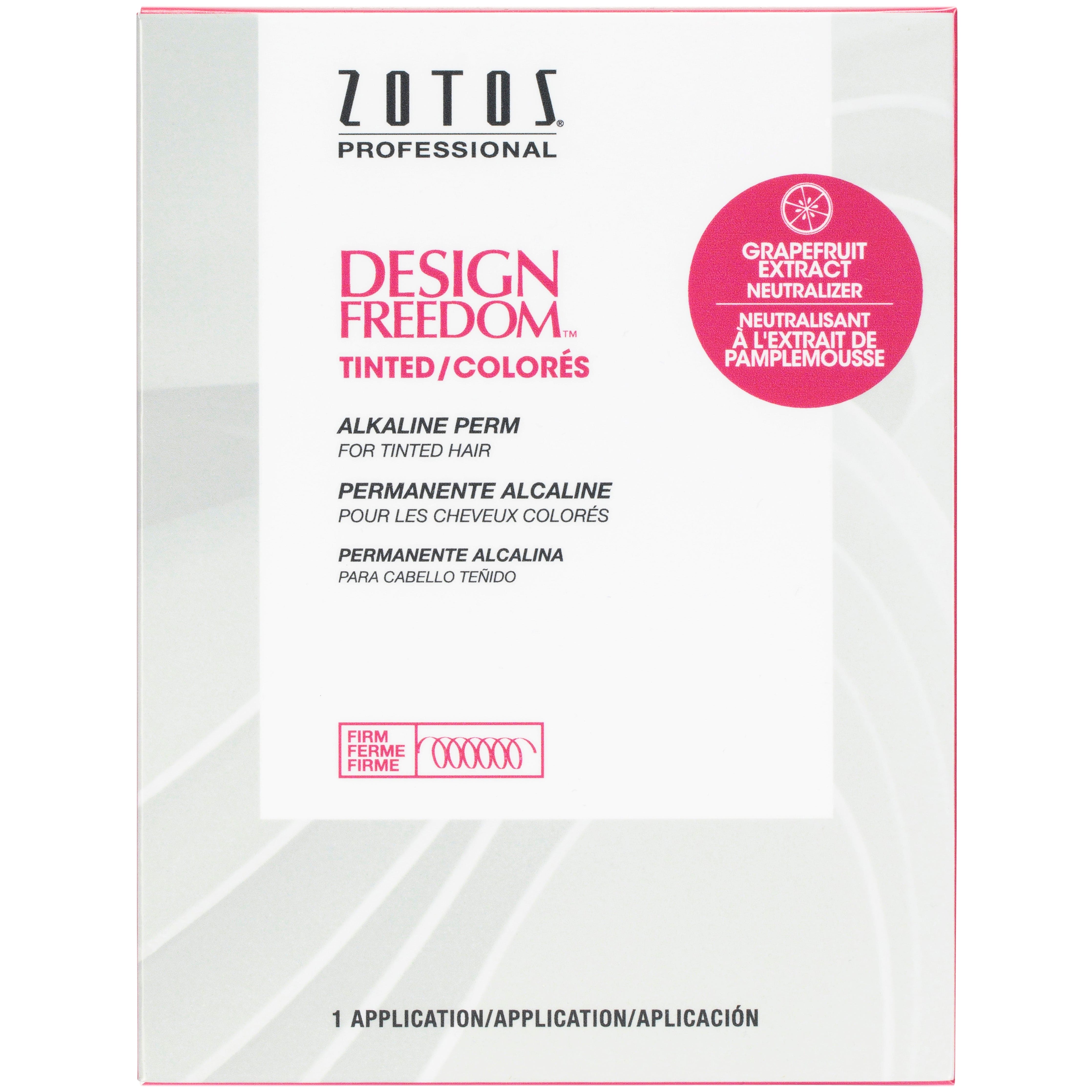 Design Freedom Tinted Alkaline Perm