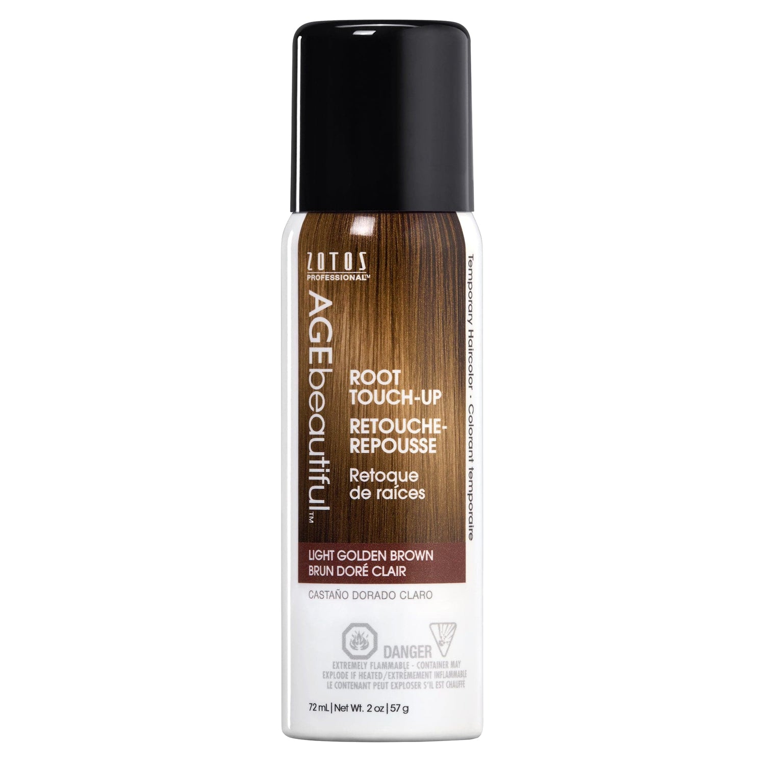 AGEbeautiful® Temporary Root Touch-Up  - Light Golden Brown